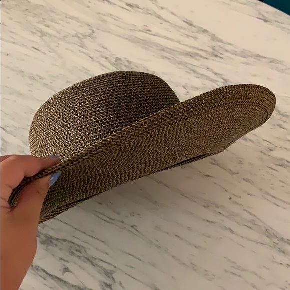 NWOT Eric Javits Straw Sun Hat - Picture 2 of 3